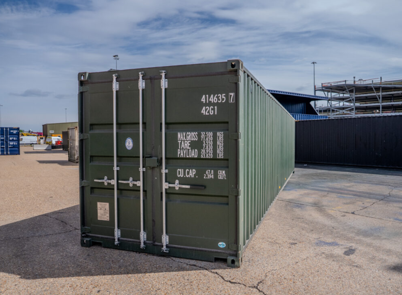 new 40ft dry van container
