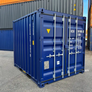 10ft blue one trip container