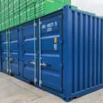 20ft segmented side door shipping containers