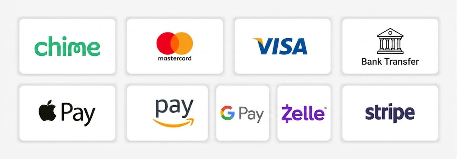 Accepted Payment Methods