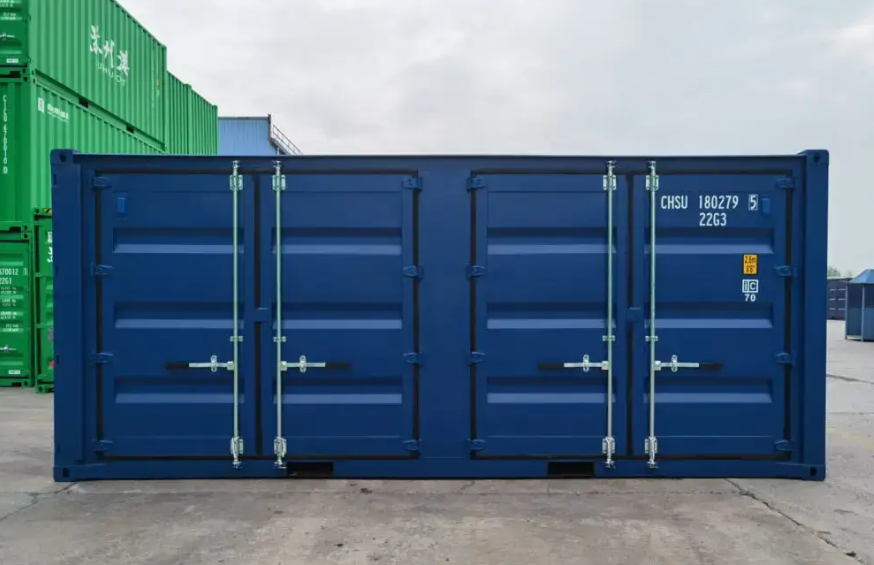 20ft segmented side door container