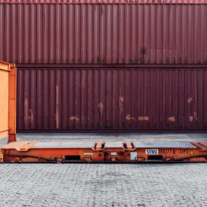 20ft used flat rack container