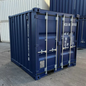 8ft storage container with steel floor