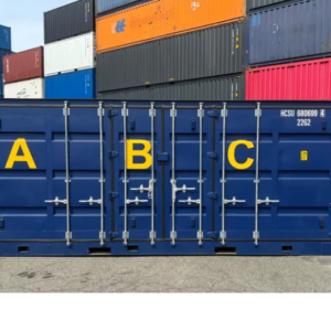 20ft open side drip pan container