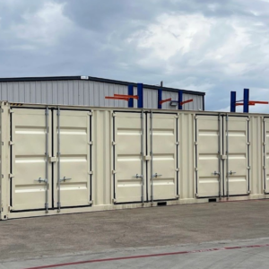 40 foot open side shipping container