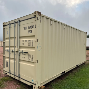 20' New/One Trip Shipping Container- Beige