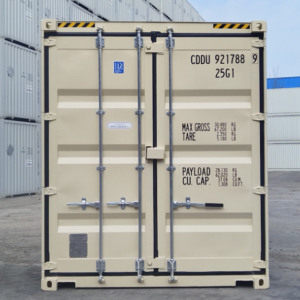 20ft high cube double door container
