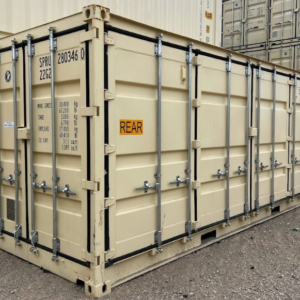 20 foot open side shipping container